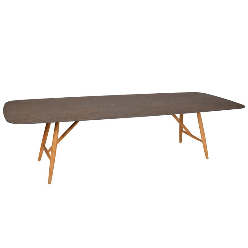 Fischer Möbel BELUGA Tisch oval 220 x 95 cm