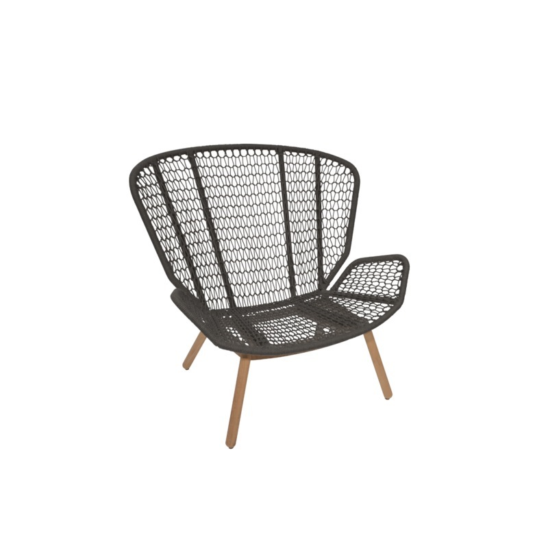 Wing Relax Sessel light, Teak